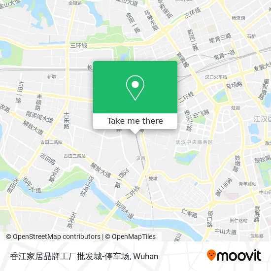 香江家居品牌工厂批发城-停车场 map