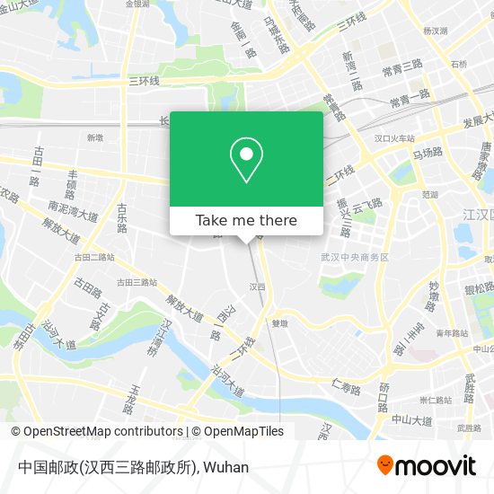中国邮政(汉西三路邮政所) map