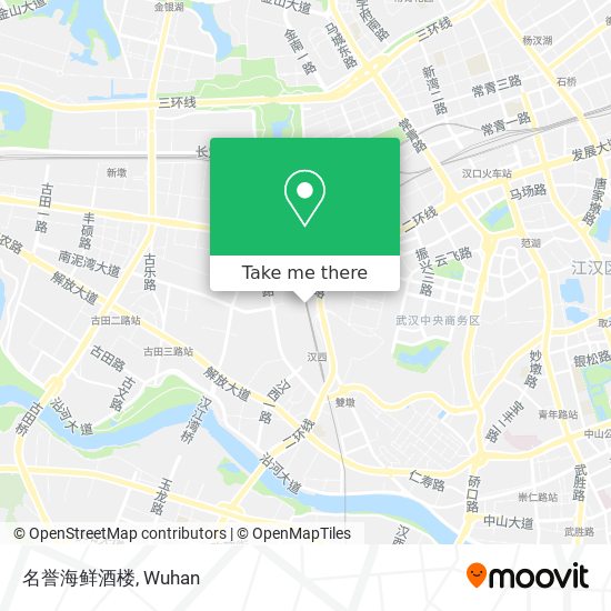 名誉海鲜酒楼 map