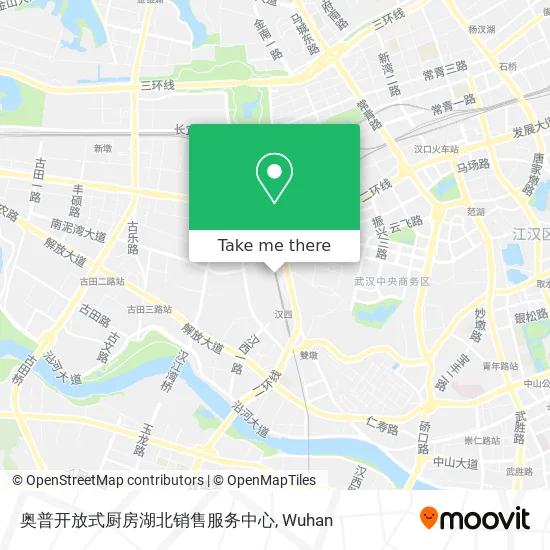 奥普开放式厨房湖北销售服务中心 map