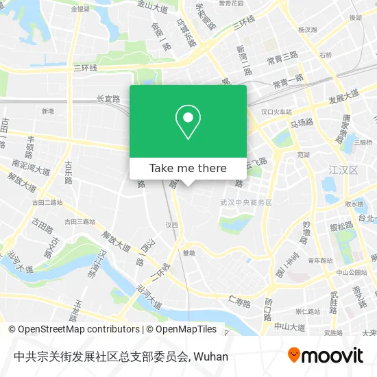 中共宗关街发展社区总支部委员会 map