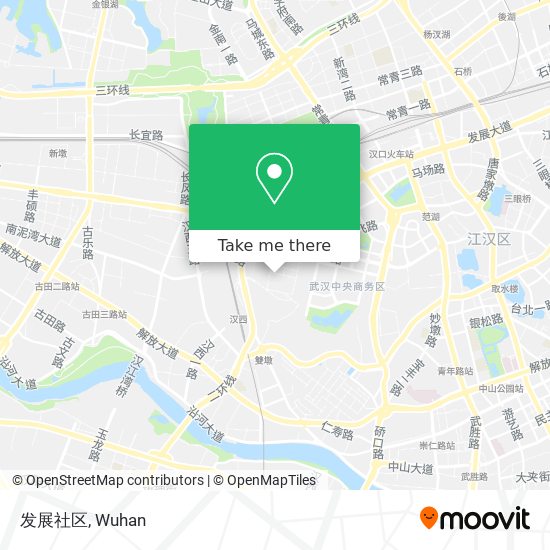 发展社区 map