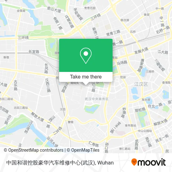 中国和谐控股豪华汽车维修中心(武汉) map