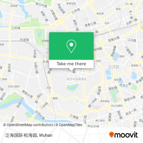 泛海国际·松海园 map