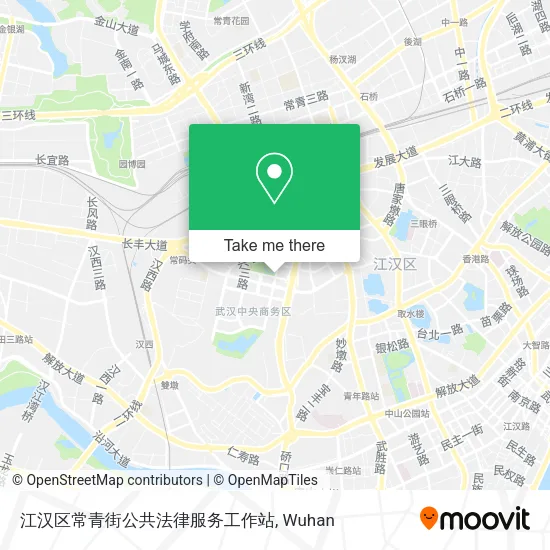 江汉区常青街公共法律服务工作站 map