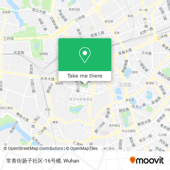 常青街扬子社区-16号楼 map