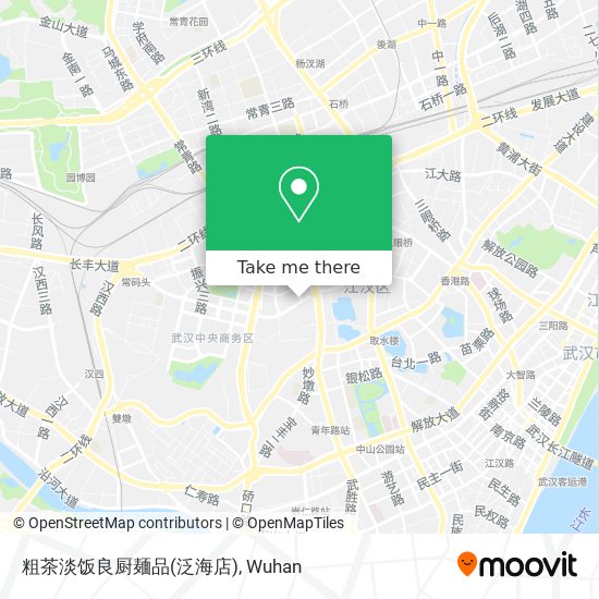 粗茶淡饭良厨麺品(泛海店) map