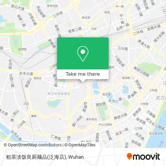粗茶淡饭良厨麺品(泛海店) map