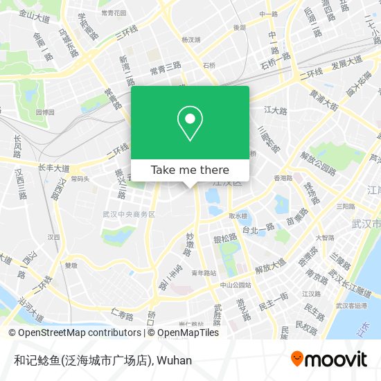 和记鲶鱼(泛海城市广场店) map