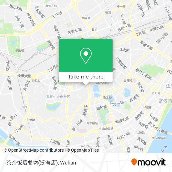 茶余饭后餐坊(泛海店) map