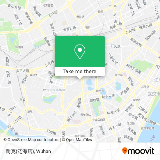 耐克(泛海店) map