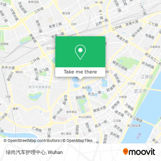 绿尚汽车护理中心 map