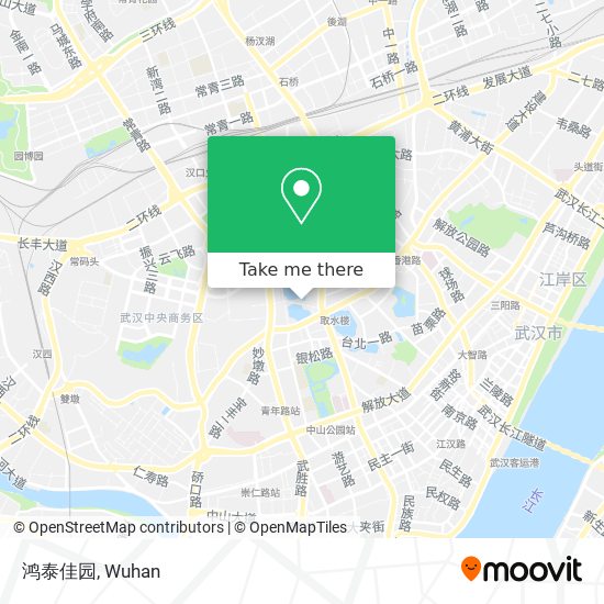 鸿泰佳园 map