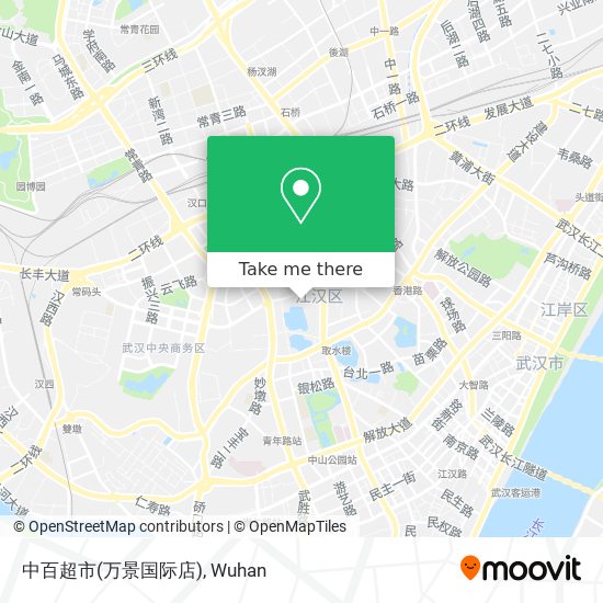 中百超市(万景国际店) map