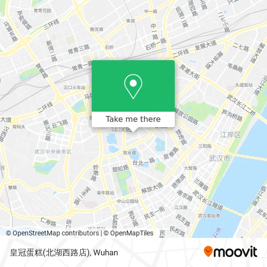 皇冠蛋糕(北湖西路店) map