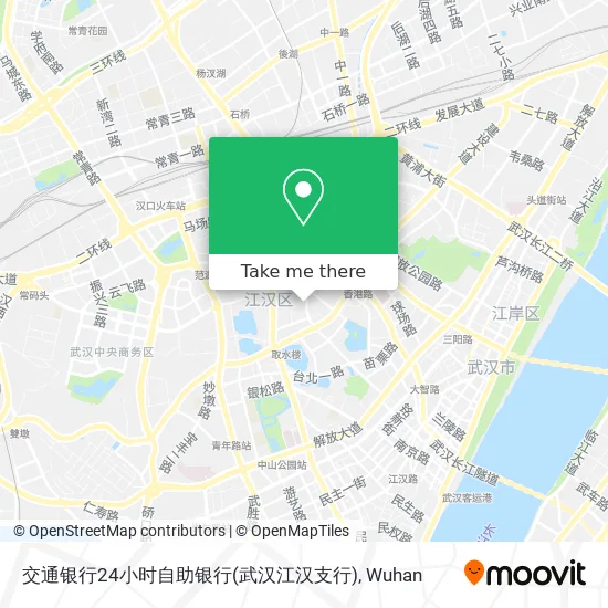 交通银行24小时自助银行(武汉江汉支行) map