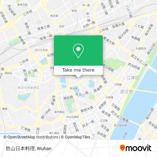 胜山日本料理 map