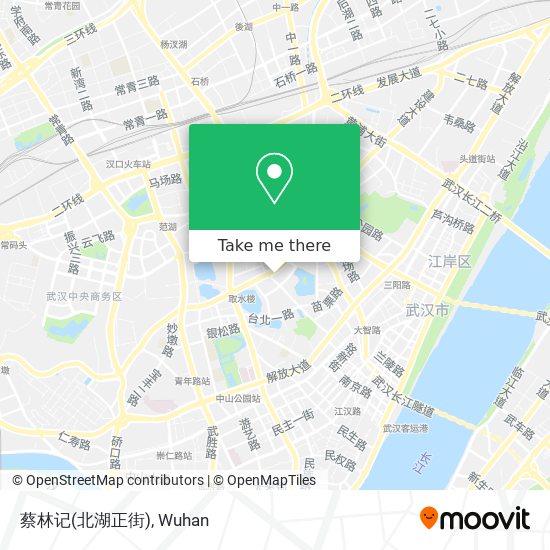 蔡林记(北湖正街) map