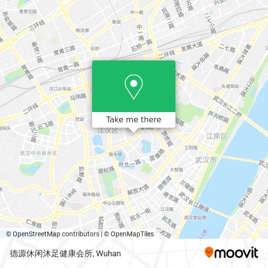 德源休闲沐足健康会所 map