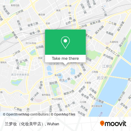 兰梦妆（化妆美甲店） map