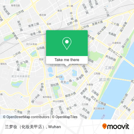 兰梦妆（化妆美甲店） map