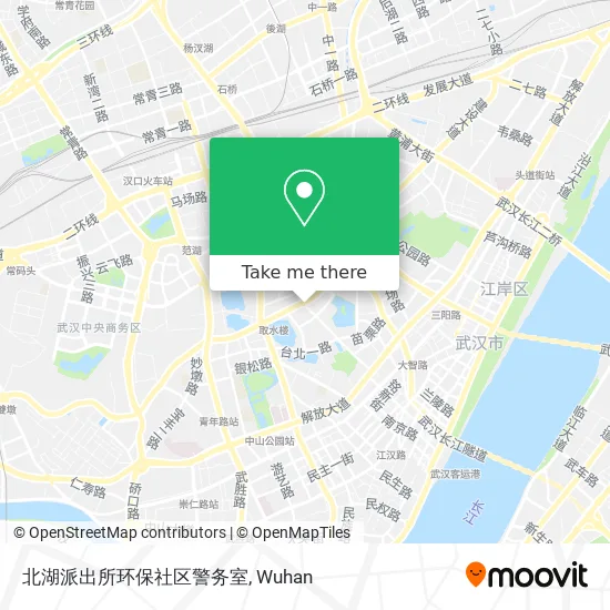 北湖派出所环保社区警务室 map