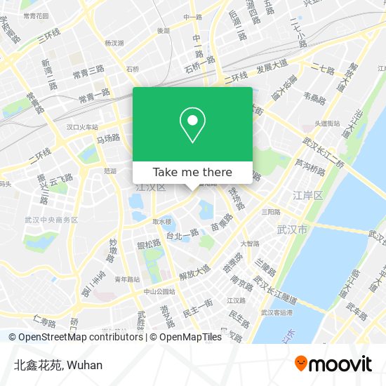 北鑫花苑 map
