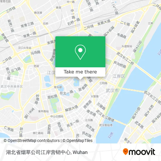 湖北省烟草公司江岸营销中心 map