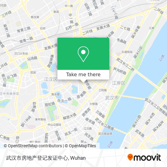 武汉市房地产登记发证中心 map