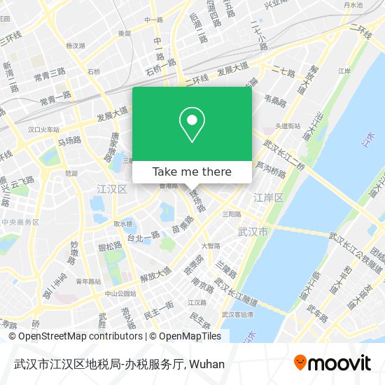 武汉市江汉区地税局-办税服务厅 map