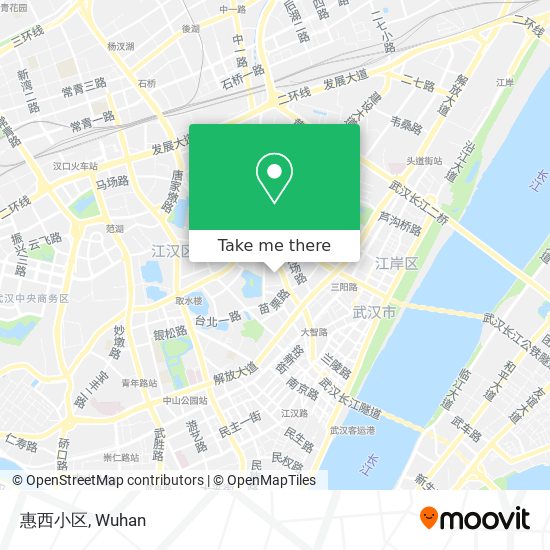 惠西小区 map