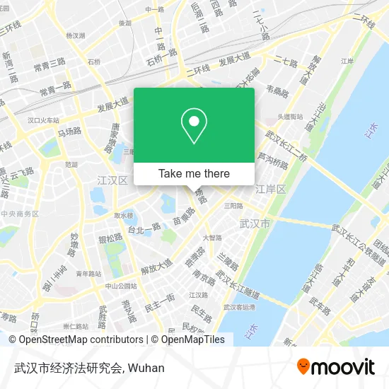 武汉市经济法研究会 map