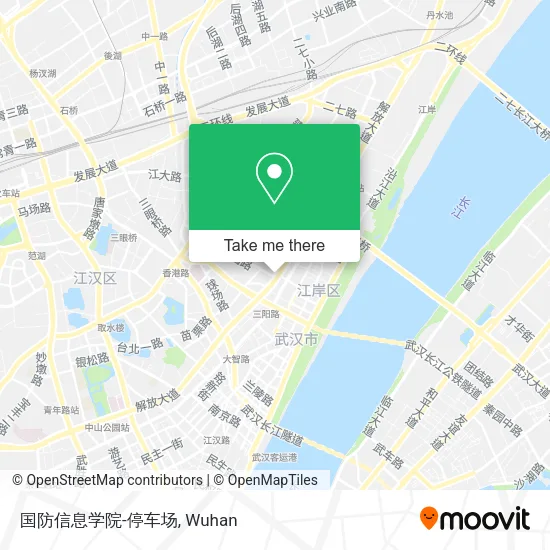国防信息学院-停车场 map