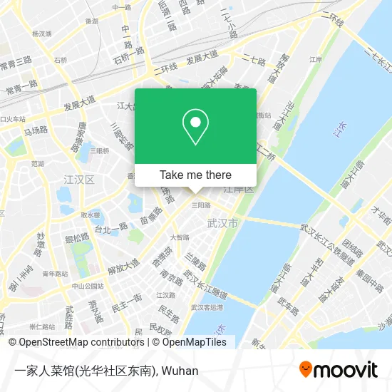 一家人菜馆(光华社区东南) map