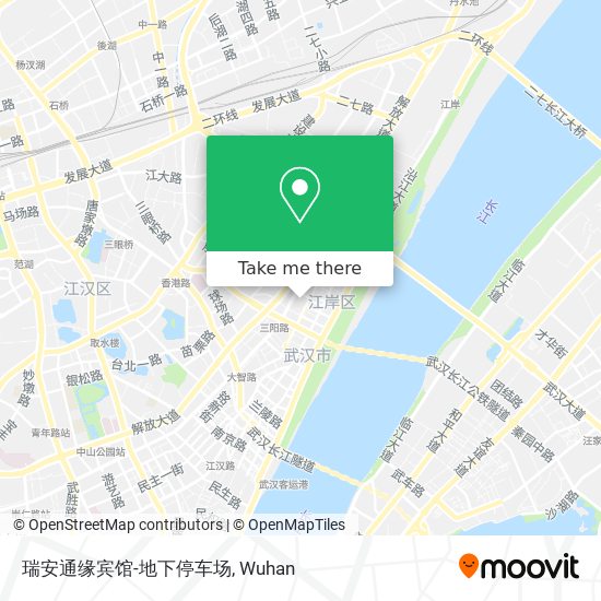 瑞安通缘宾馆-地下停车场 map