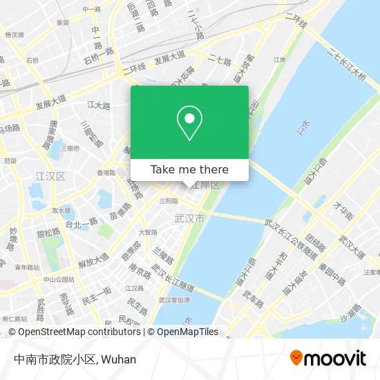 中南市政院小区 map