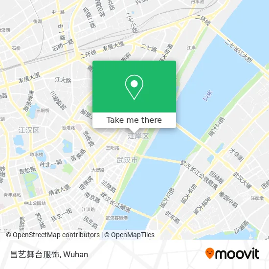 昌艺舞台服饰 map