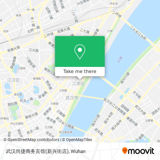 武汉尚捷商务宾馆(新兴街店) map