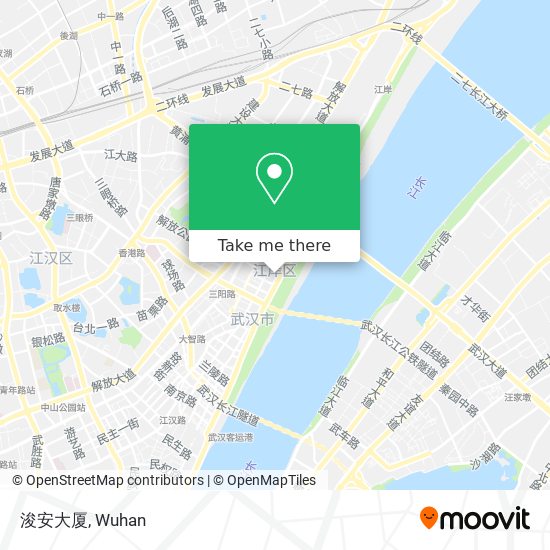 浚安大厦 map