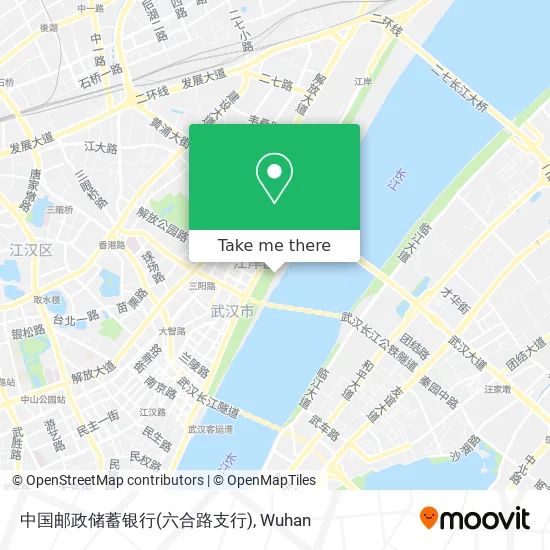 中国邮政储蓄银行(六合路支行) map