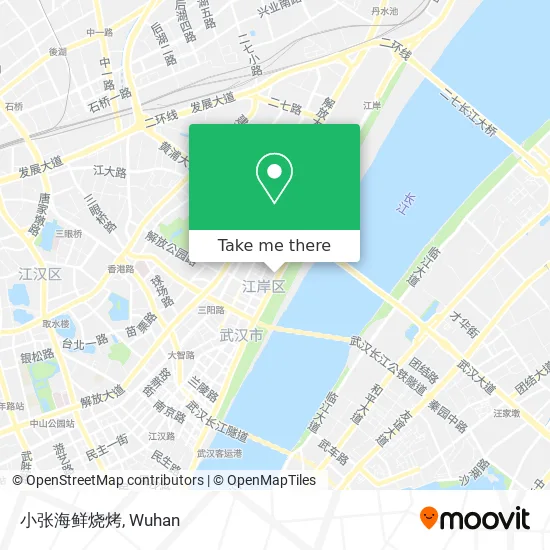 小张海鲜烧烤 map