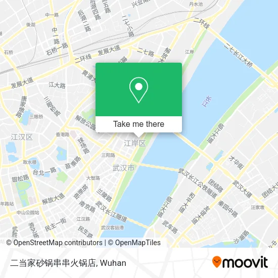 二当家砂锅串串火锅店 map