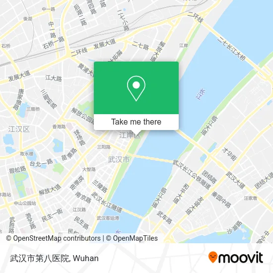武汉市第八医院 map