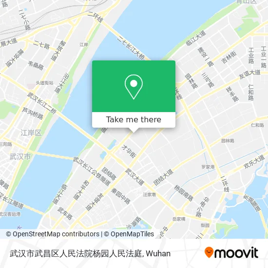 武汉市武昌区人民法院杨园人民法庭 map