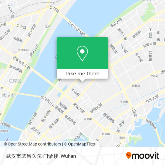 武汉市武昌医院-门诊楼 map