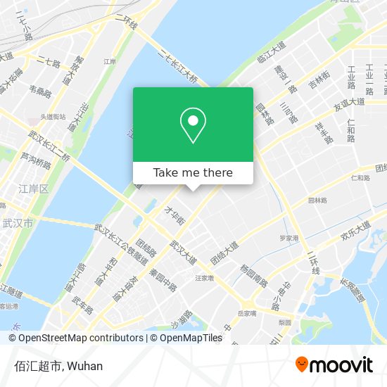 佰汇超市 map