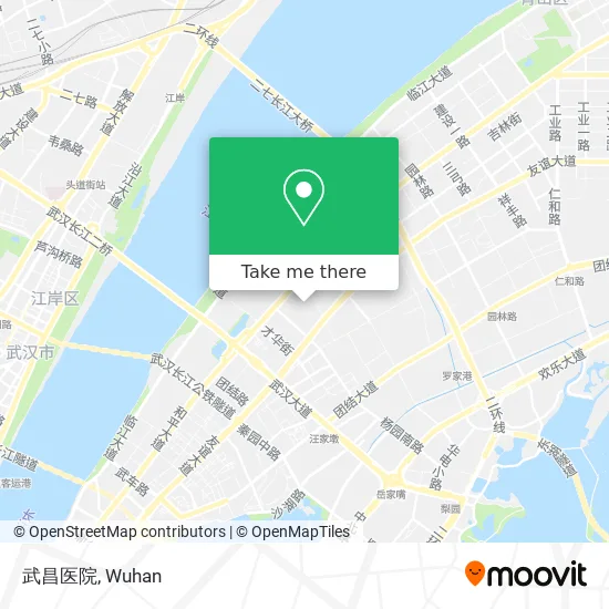 武昌医院 map