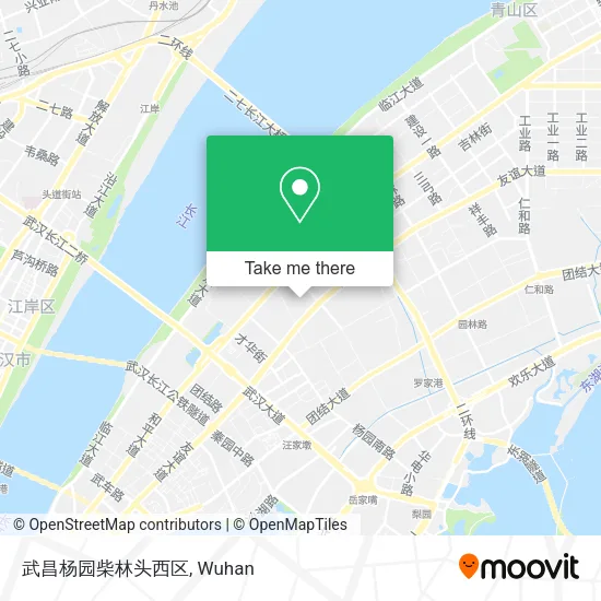 武昌杨园柴林头西区 map