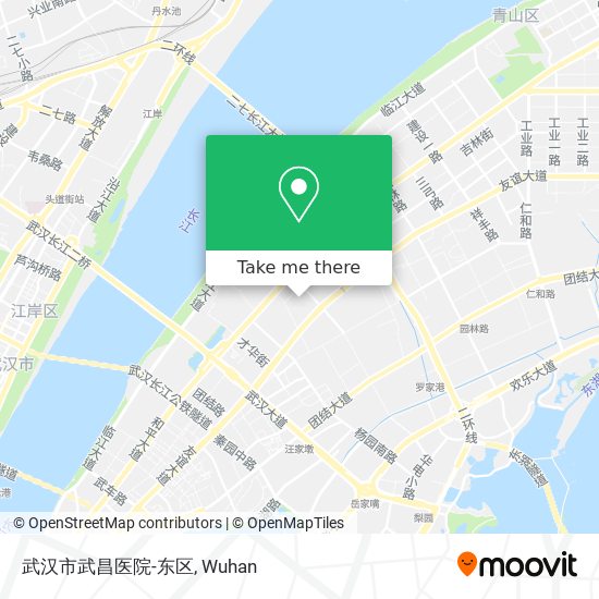 武汉市武昌医院-东区 map