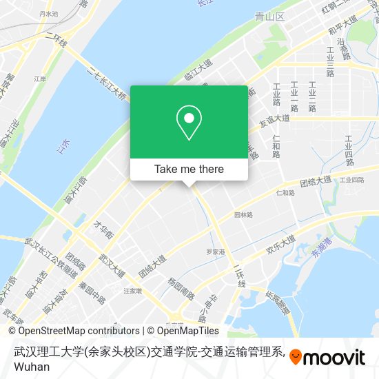 武汉理工大学(余家头校区)交通学院-交通运输管理系 map